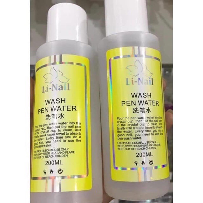 Nước Rửa Cọ Li - Nail Chai 200Ml