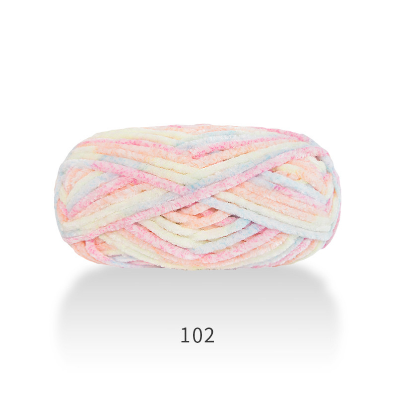 Len nhung chenile cuộn 100gr