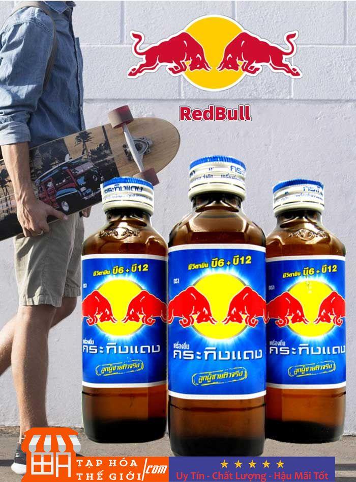 Nước Tăng Lực Bò Húc Red Bull Thái Lan