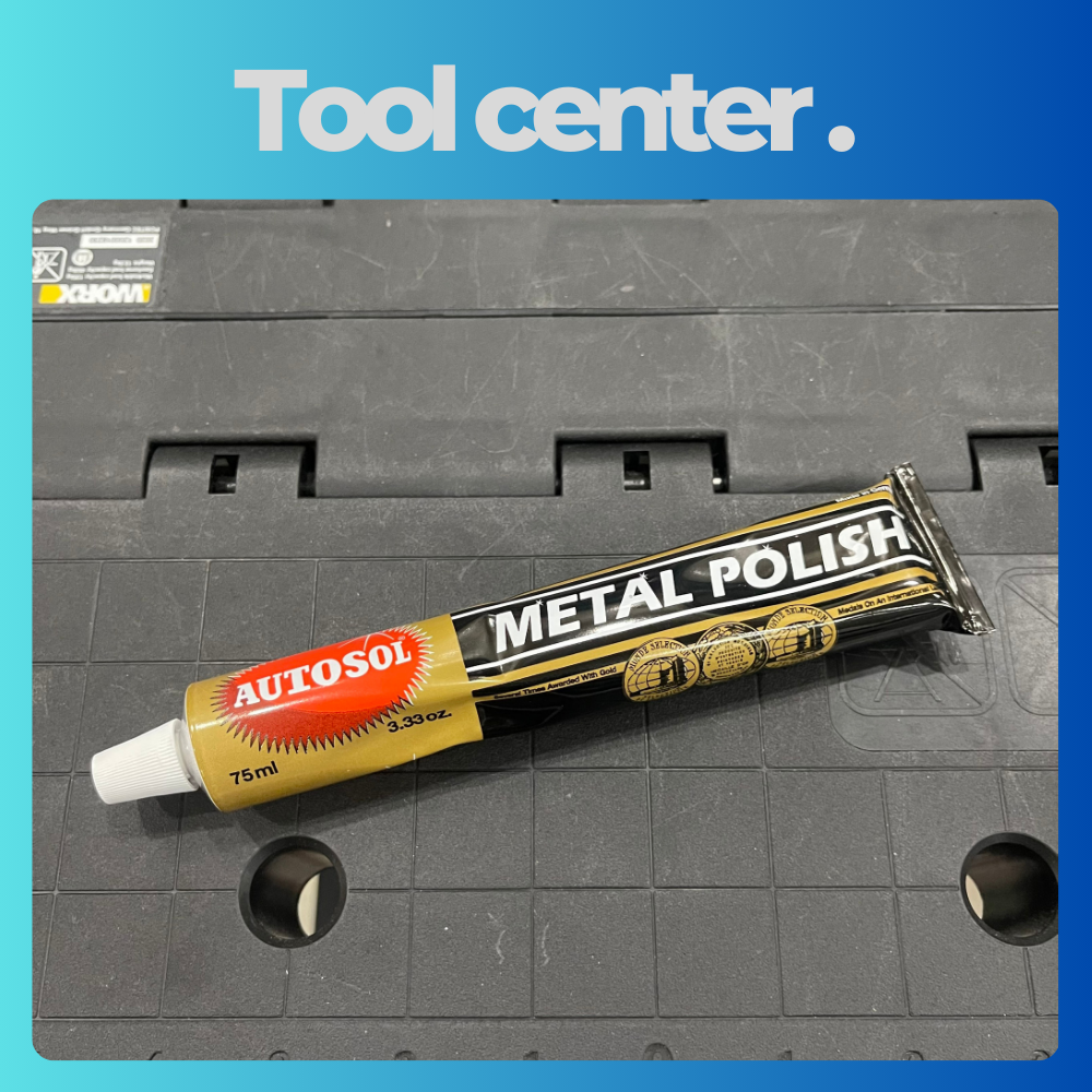 Tuýp kem đánh bóng 100g autosol - đánh bóng kim loại, inox, nhôm