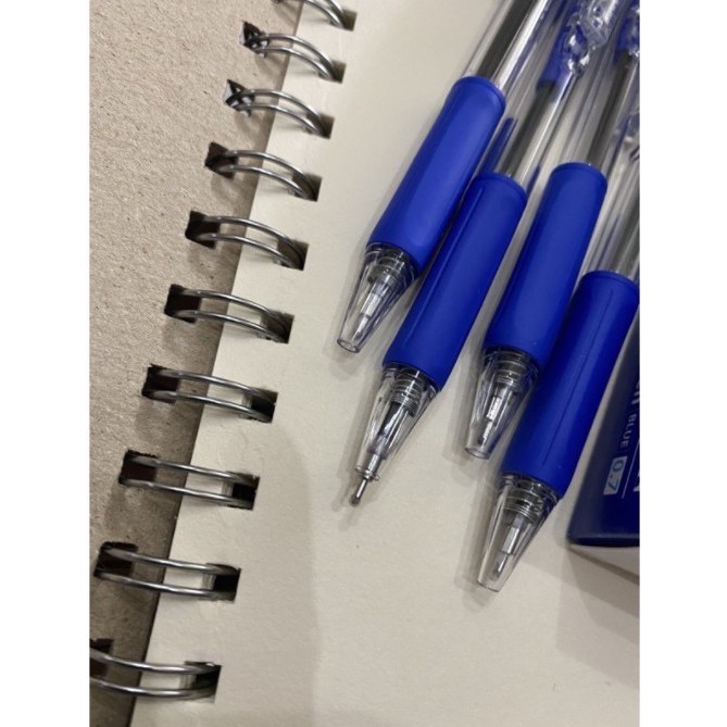[Nowship] Combo 4 cây bút Double A TriTouch Ball Pen 0.7 - Thái Lan [Bút bi chính hãng]