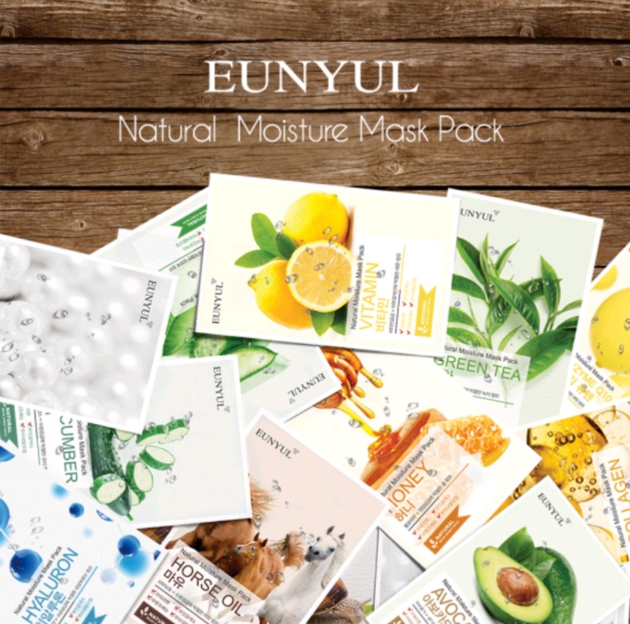 [HCM]10 Miếng Mặt Nạ Eunyul Hàn Quốc Tặng 1 Miếng [Mix đủ loại]