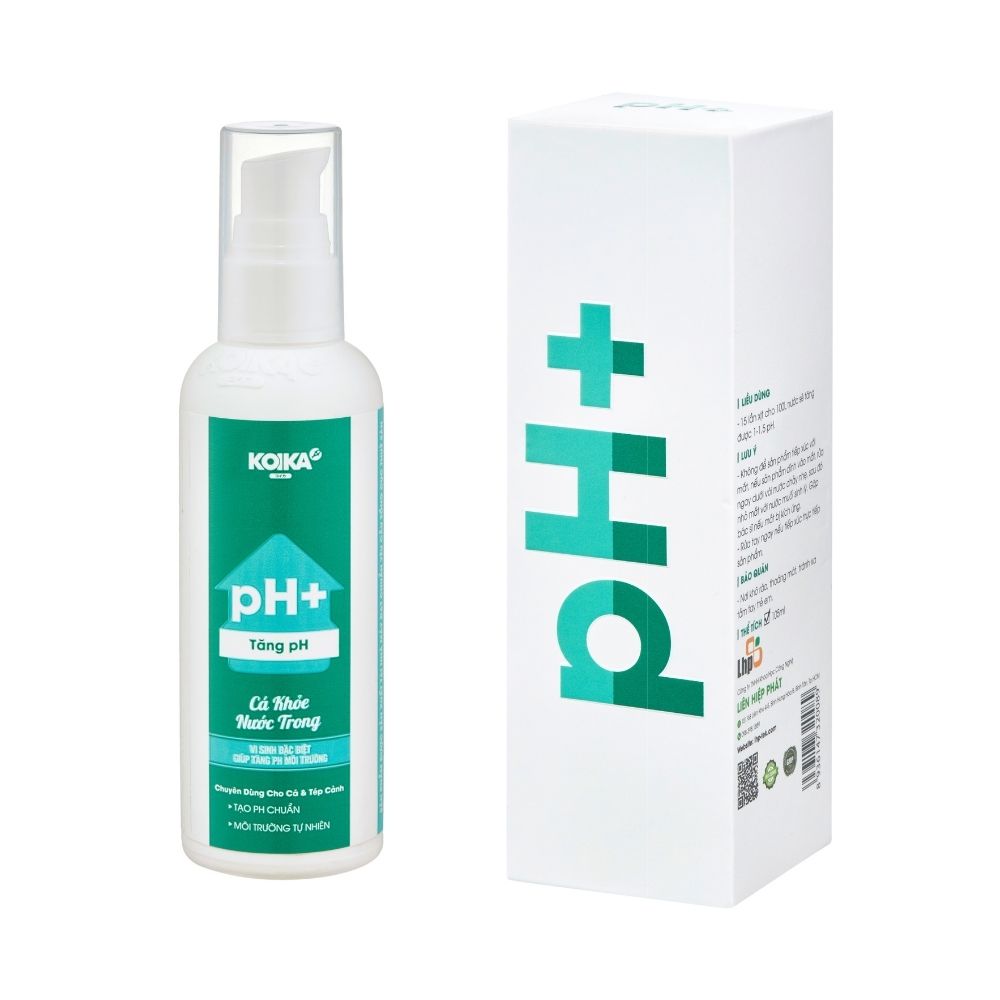 [HCM]Vi sinh Tăng pH Koika 105ml pH+ cho hồ cá