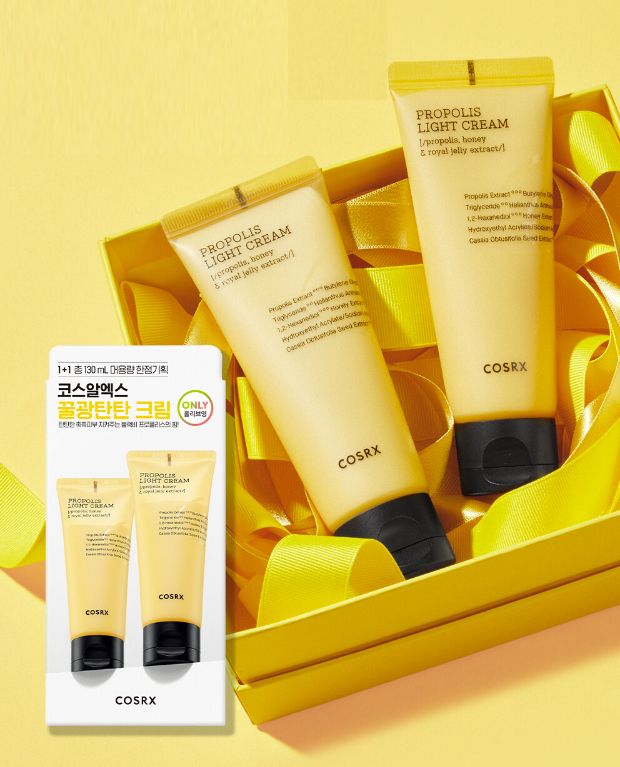 [HCM][Nhacuabeautyholic] Kem dưỡng COSRX PROPOLIS LIGHT CREAM
