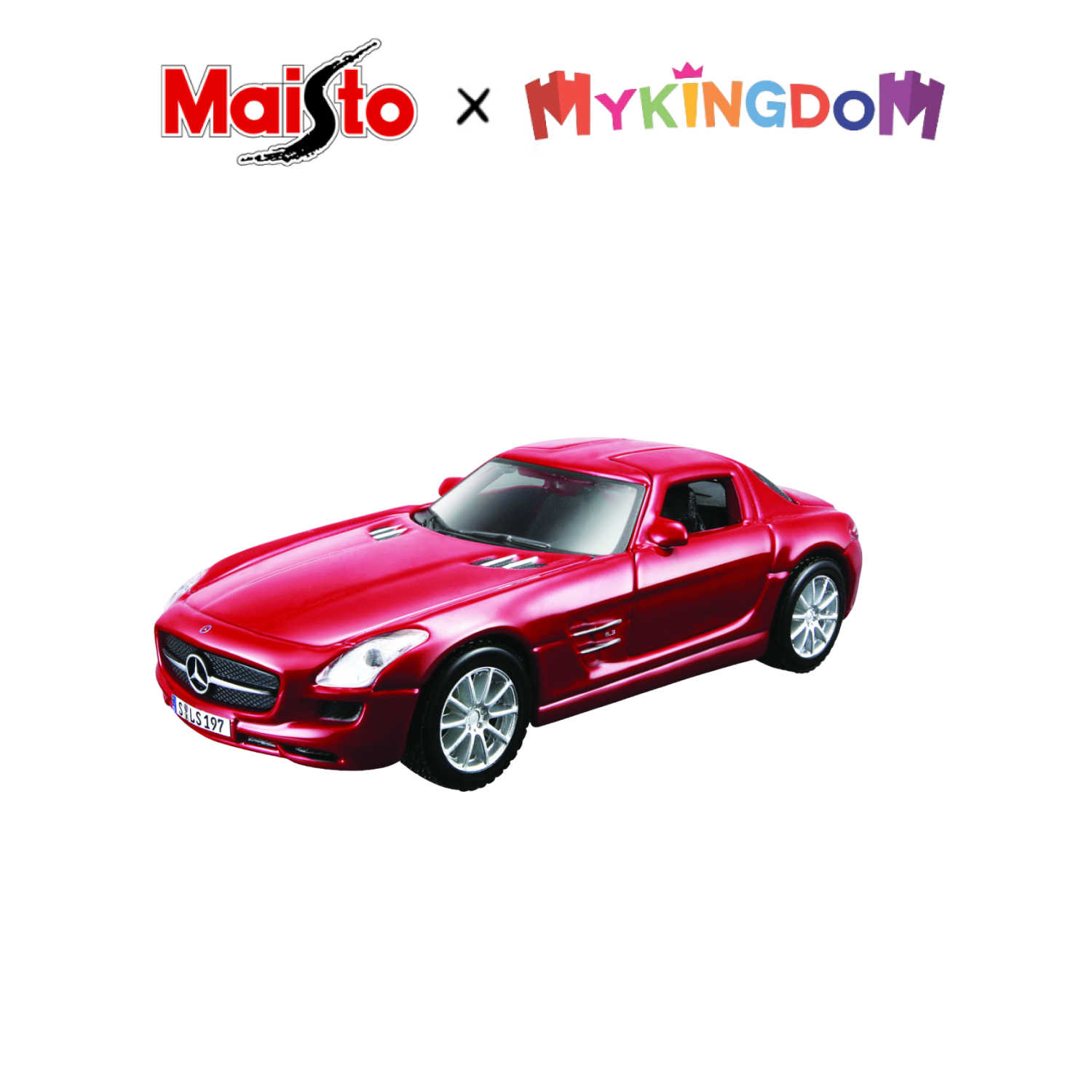 Đồ chơi mô hình xe hơi trớn Mercedes-Benz SLS AMG MAISTO 09102/MT21001