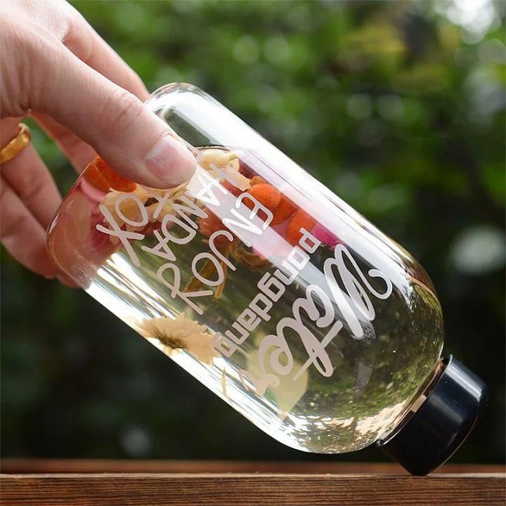 [HCM]Bình Nước Thủy Tinh PongDang 600ML