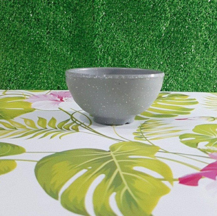 [HCM]Chén Cơm Màu Xám Nhựa Melamine Cao Cấp Fataco(CO15N)