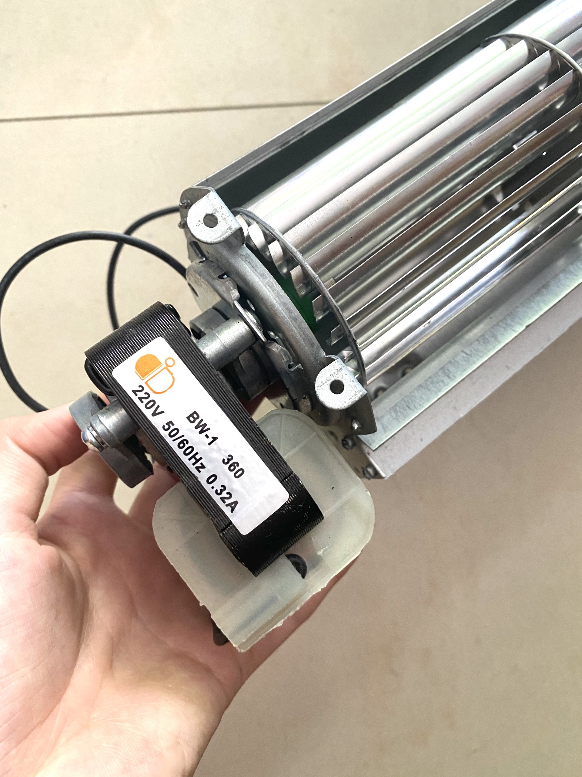 Quạt lồng sóc cho tủ mát loại 2T và 4T