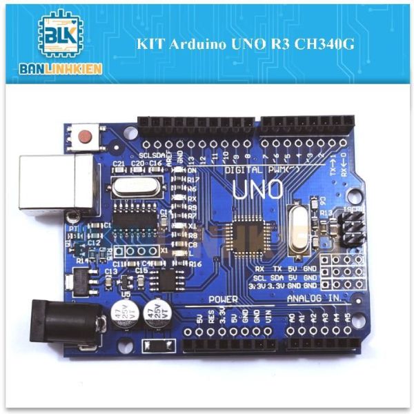 Bảng giá KIT Arduino UNO R3 CH340G Phong Vũ