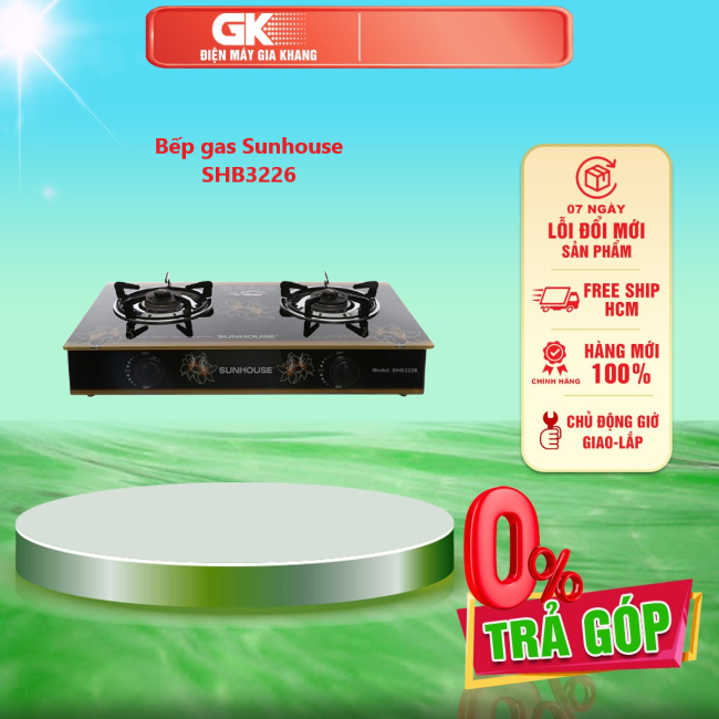 Bếp gas sunhouse shb3226 - giao toàn quốc - freeship hcm