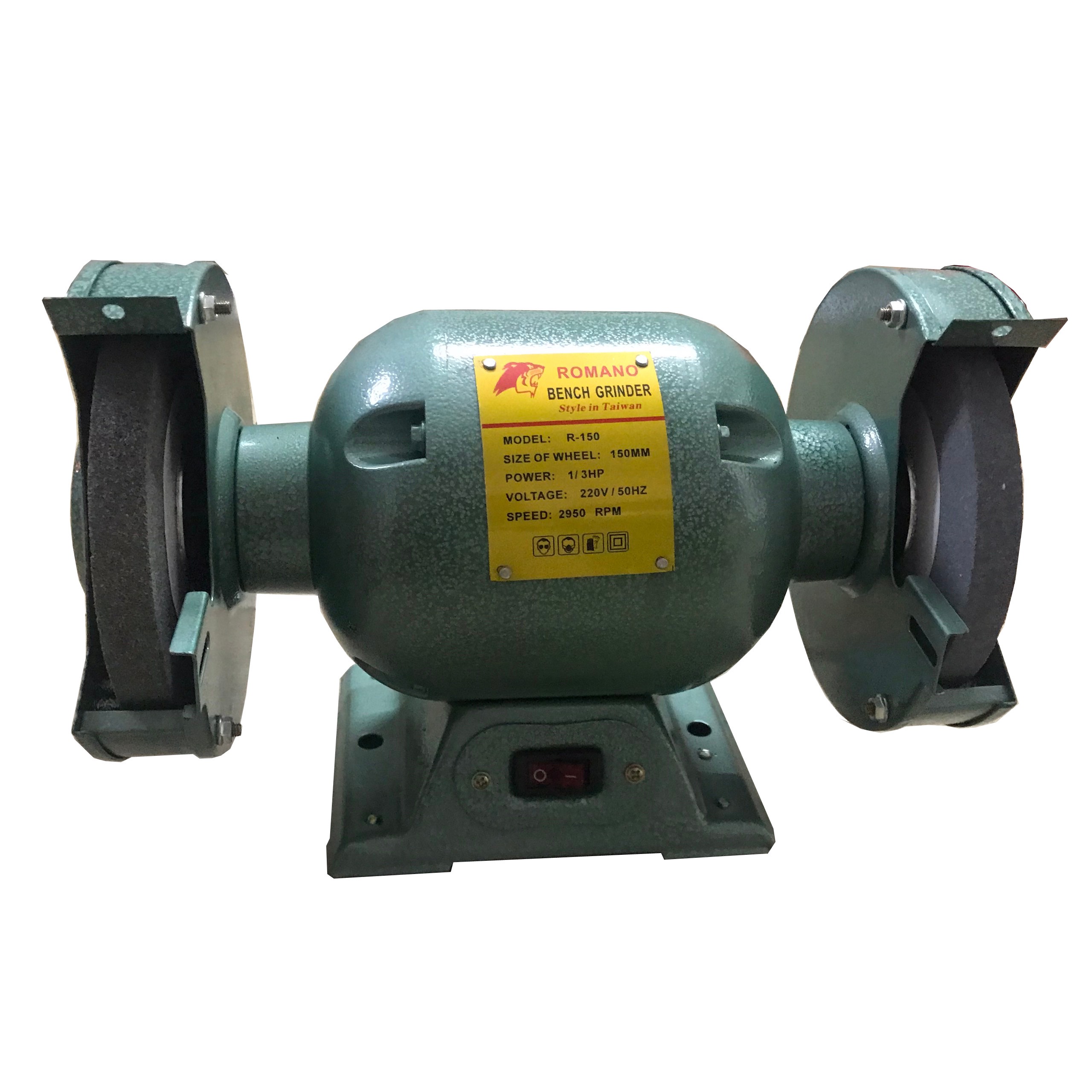 Máy Mài 2 Đá Romano Dây Đồng 100% Bảo Hành 12 Tháng