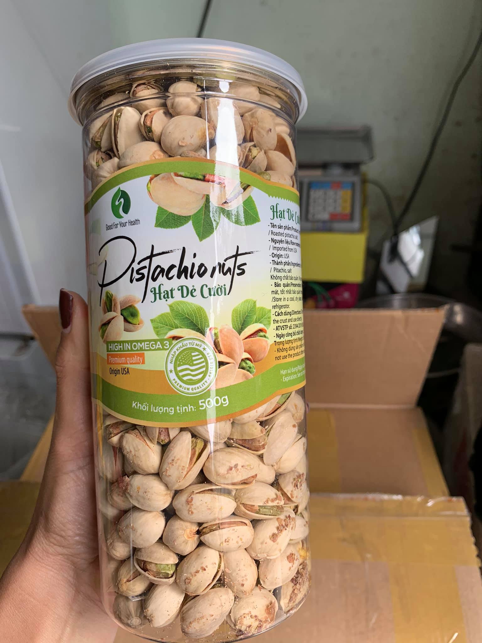 [HCM]Hạt Dẻ cười  Mỹ 500gr