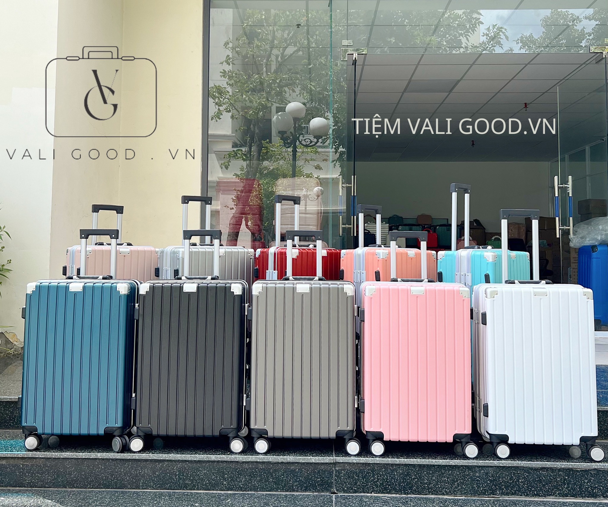 [SẴN888] VALI KHUNG NHÔM NHIỀU MÀU