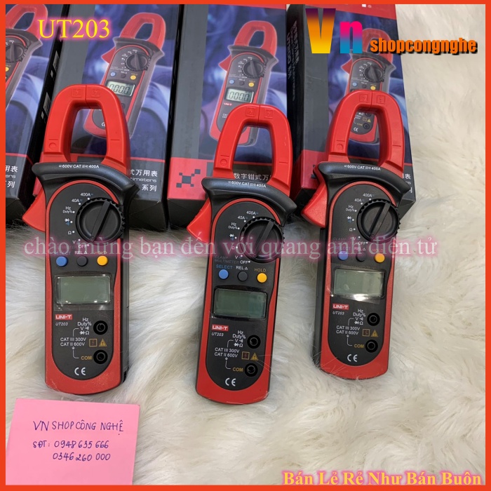 Đồng Hồ Ampe Kìm UT203