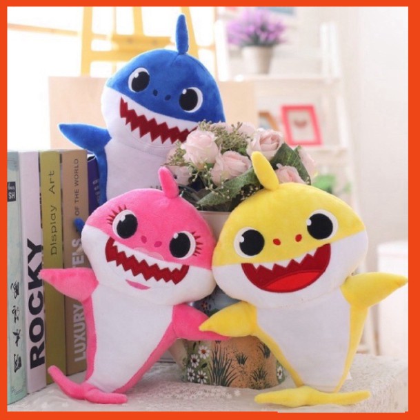 Gấu Bông Cá Mập Baby Sharh Mềm Mịn