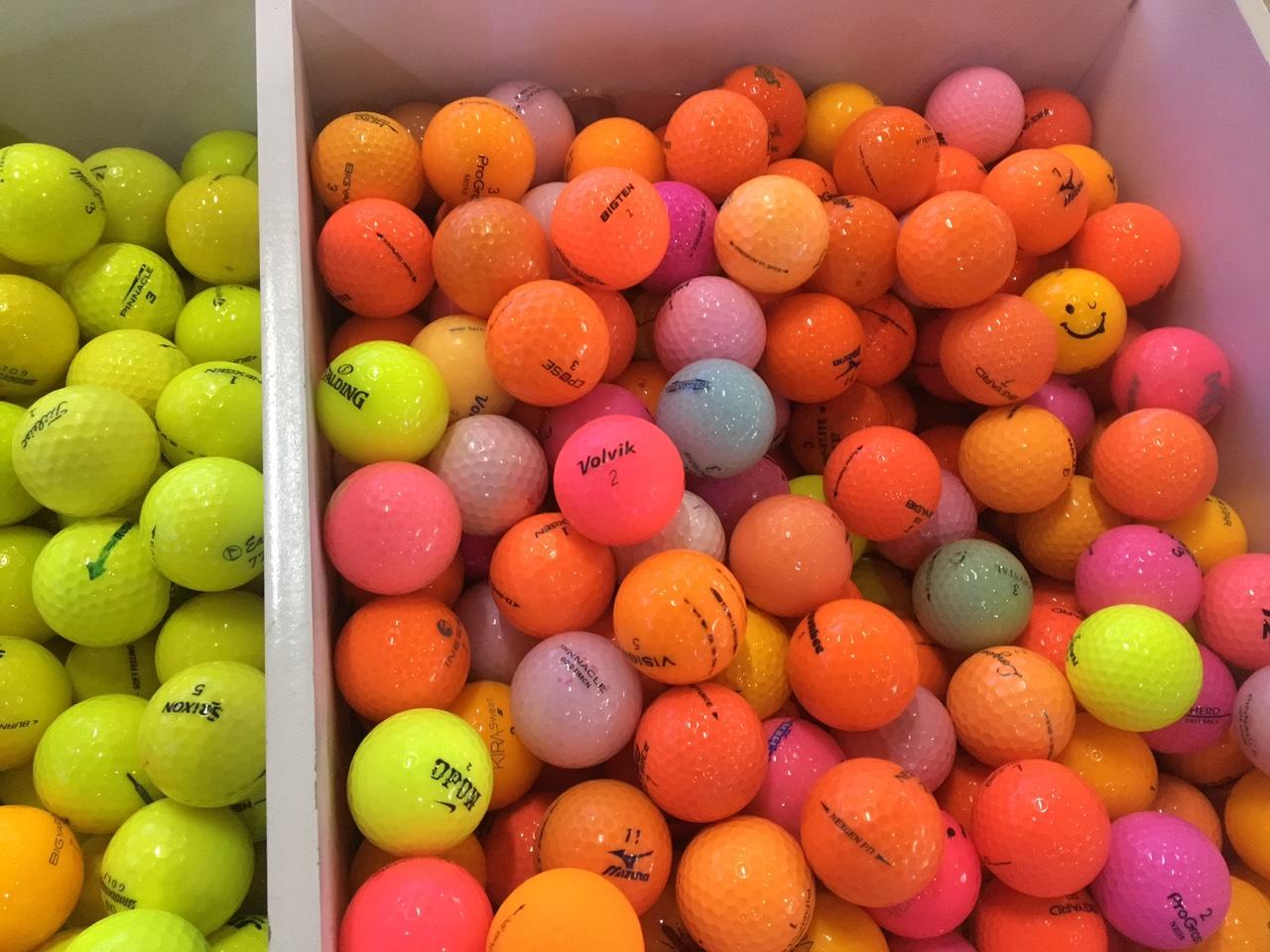 bóng golf màu -shop golf hồng nhung