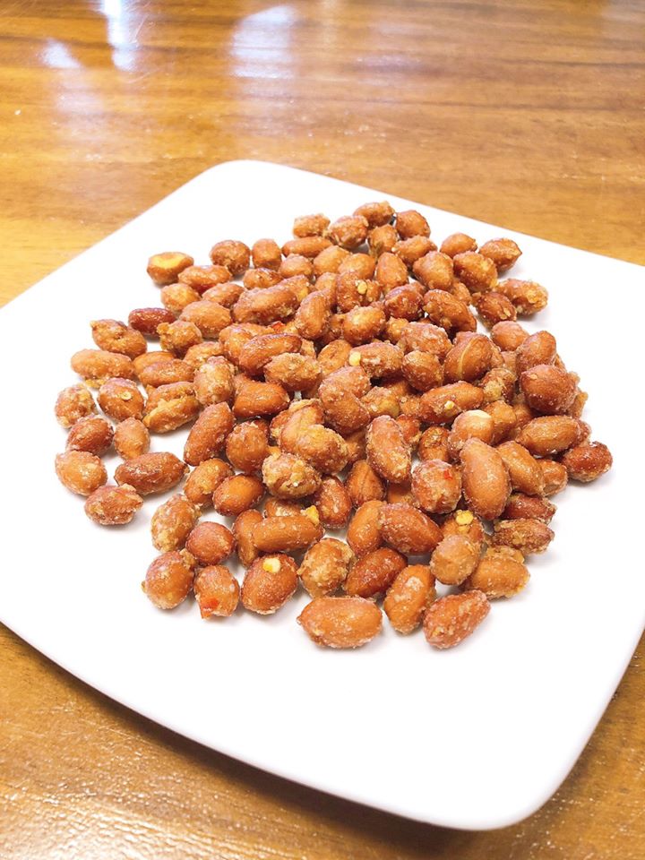 [HCM]Đậu Phộng Rang Tỏi Ớt Túi 100gr