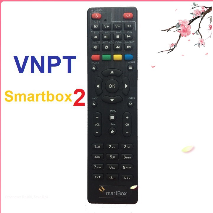 Remote điều khiển đầu thu VNPT SMARTBOX 2 MYTV SMARTBOX2 [Cam kết chất lượng, BH 6 tháng]