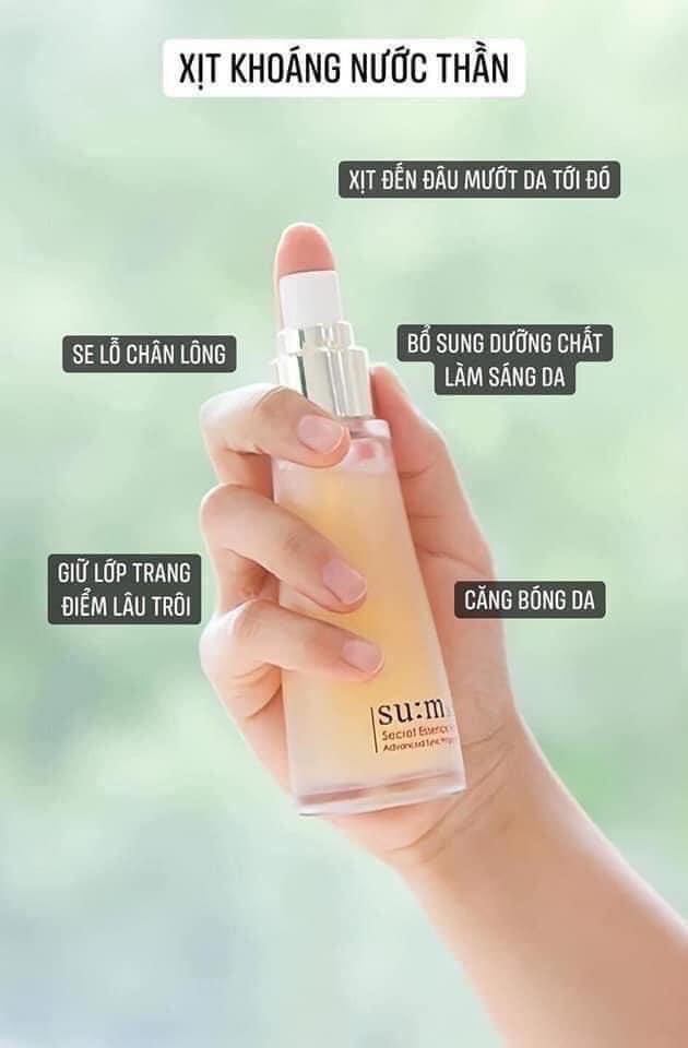 🍄Xịt khoáng nước thần sum( secret esence SUM mist) Set 3 lọ 60ml