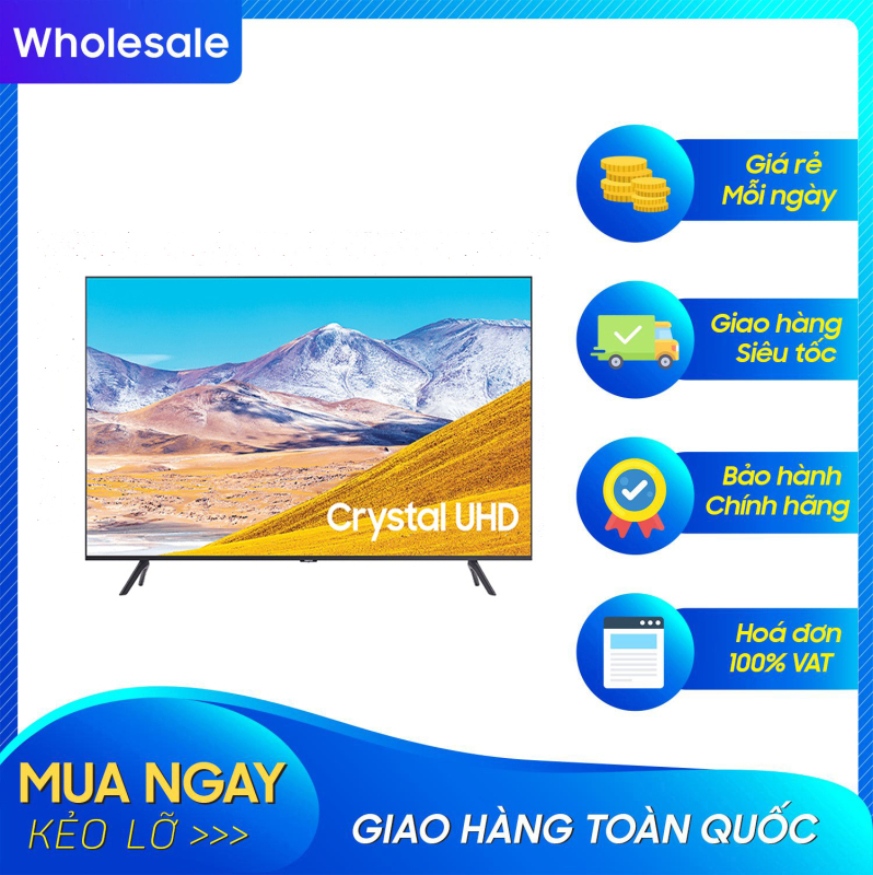 Bảng giá Smart Tivi Samsung 4K 43 inch 43TU8100 (2020) - Công nghệ màu sắc: Công nghệ Crystal Display - Bộ xử lý hình ảnh: bộ xử lý Crystal 4K - Công nghệ HDR