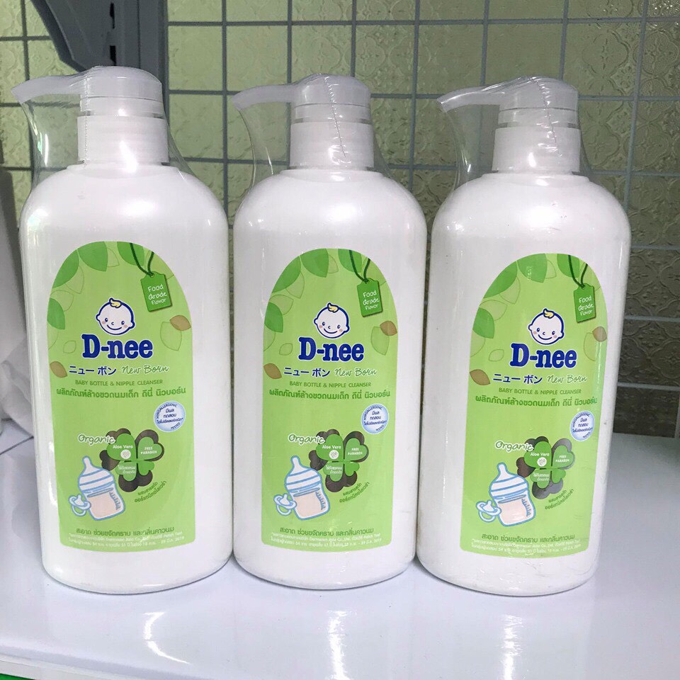 Nước rửa bình sữa Dnee chai 620 ml