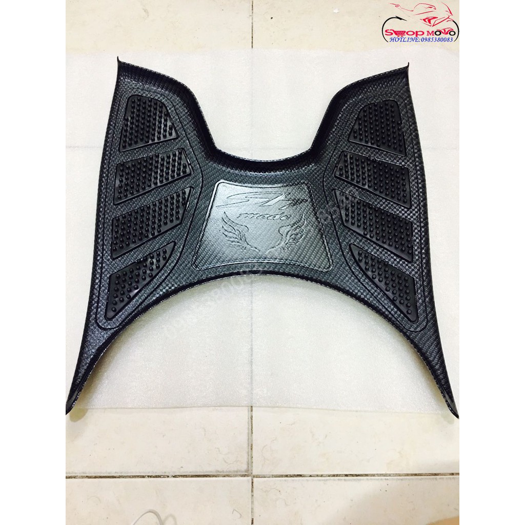 thảm để chân SH mode sơn carbon, sh mode 2014-2019