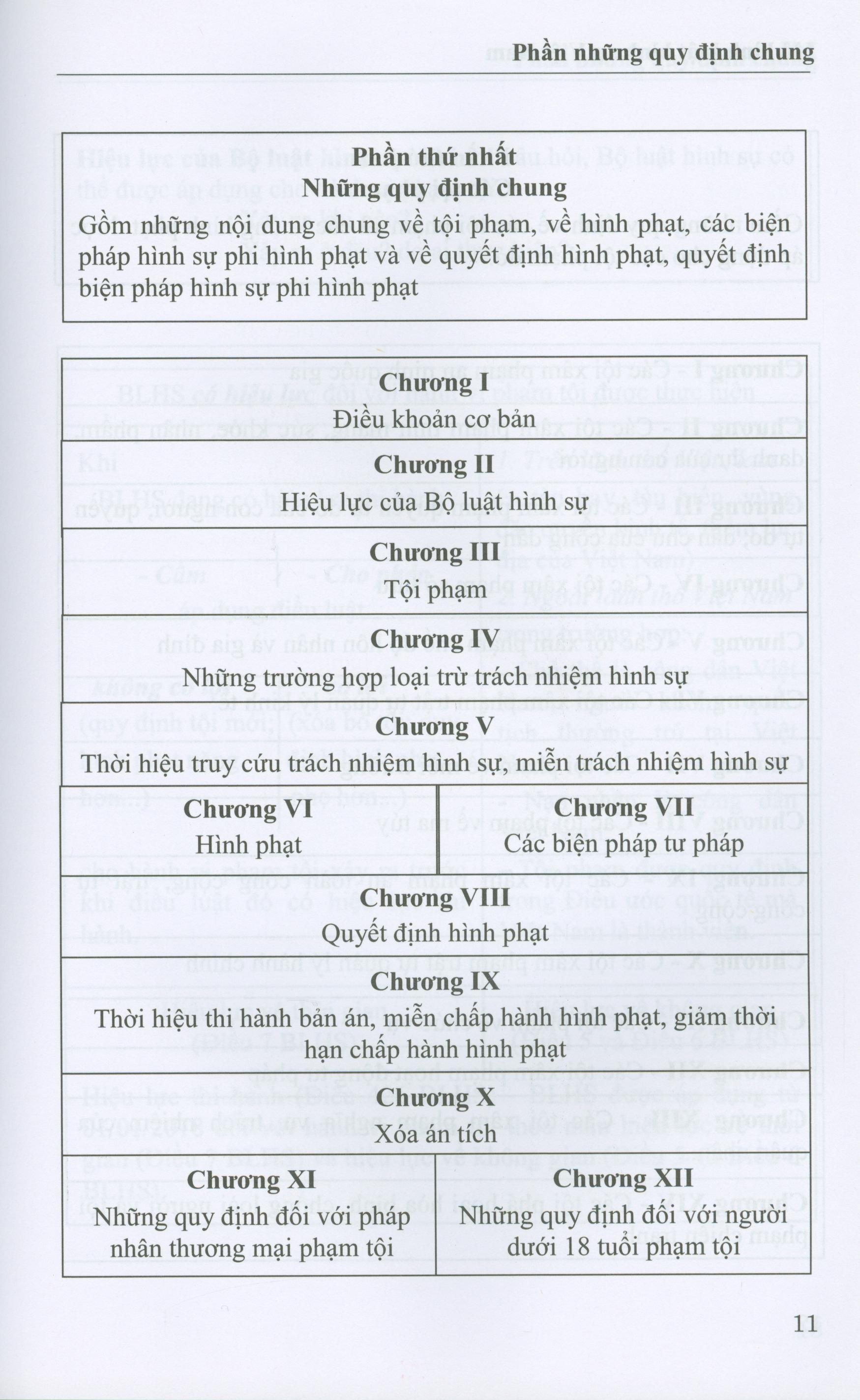 Mô hình Luật hình sự Việt Nam