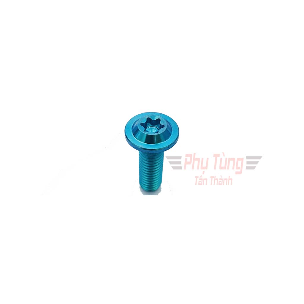 Bộ 5 ỐC TITAN 8li25 Gắn Đĩa Dù Mỏng Gắn Các Dòng Xe YAMAHA, Suzuki như EX135/Sirius/Raider/Jupiter-PTTT