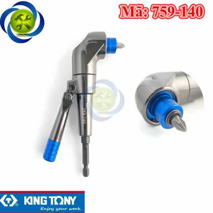 Đầu bắn vít bẻ góc 90 độ kingtony 759-140