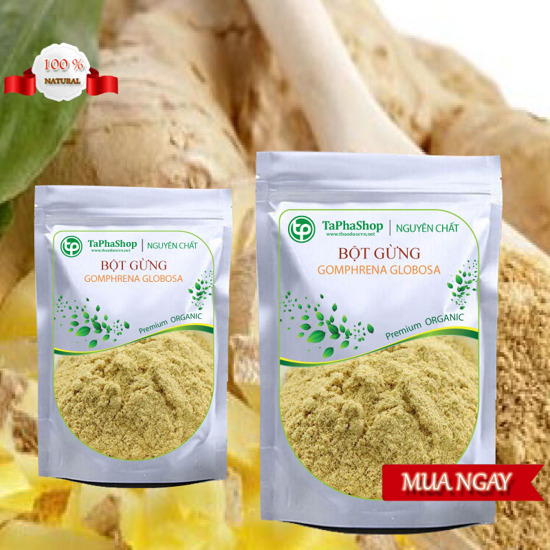 Bột gừng nguyên chất 100g - tấn phát