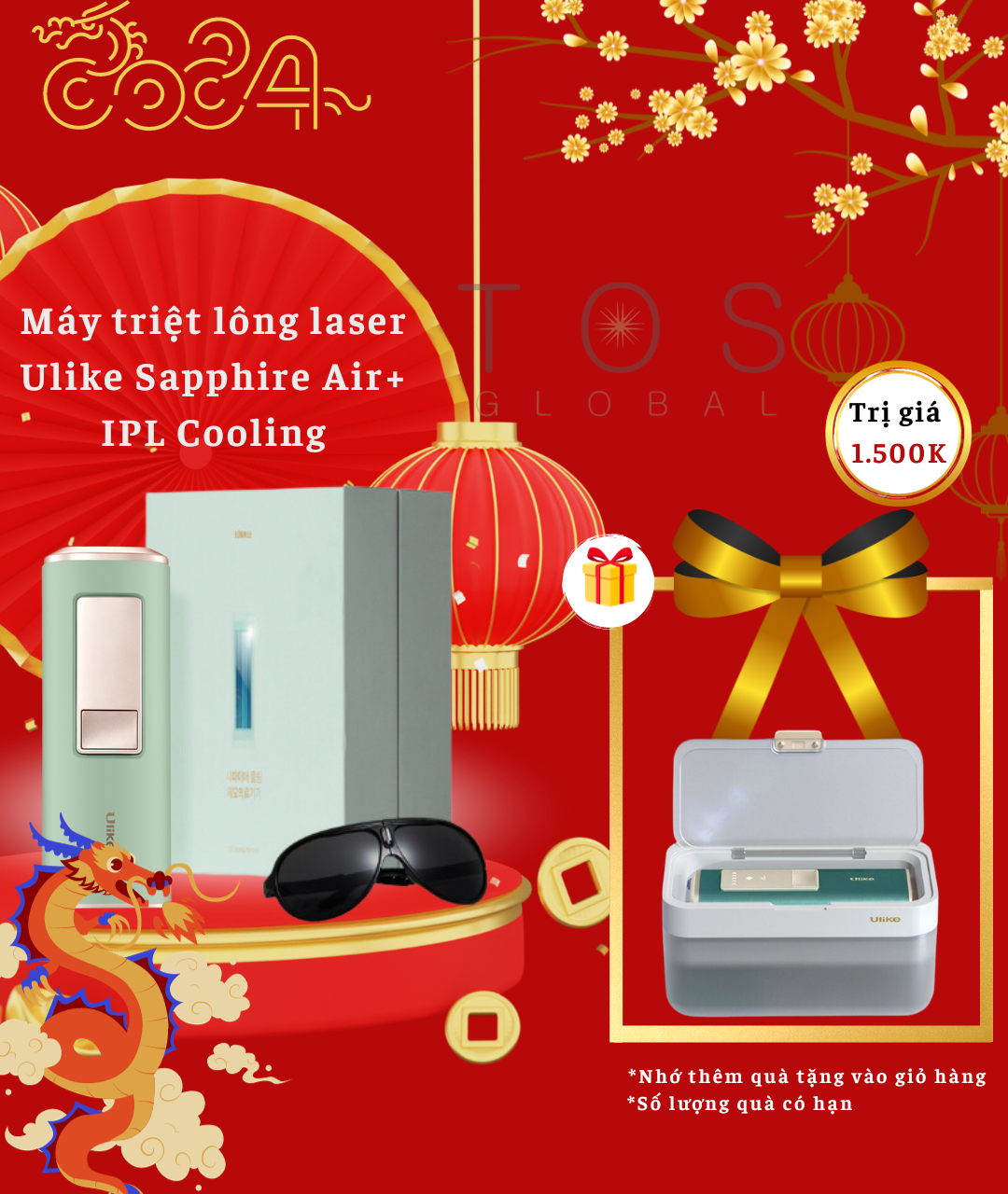 Máy triệt lông Ulike ICE COOL IPL (MINT)