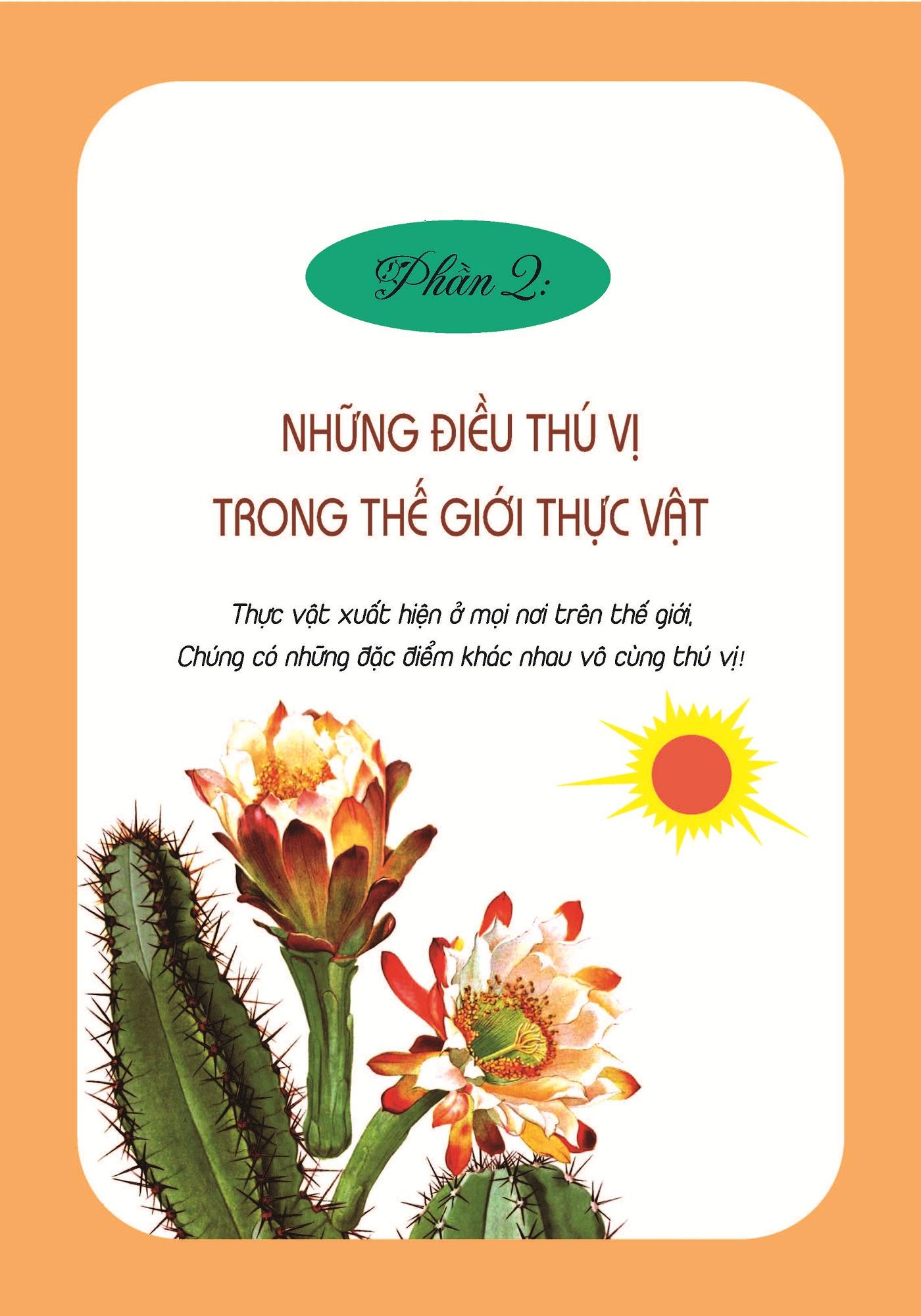 Cùng em tìm hiểu về thế giới thực vật
