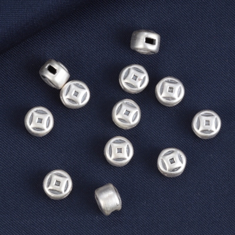 [S925] Charm bạc 3D kim tiền - MH76