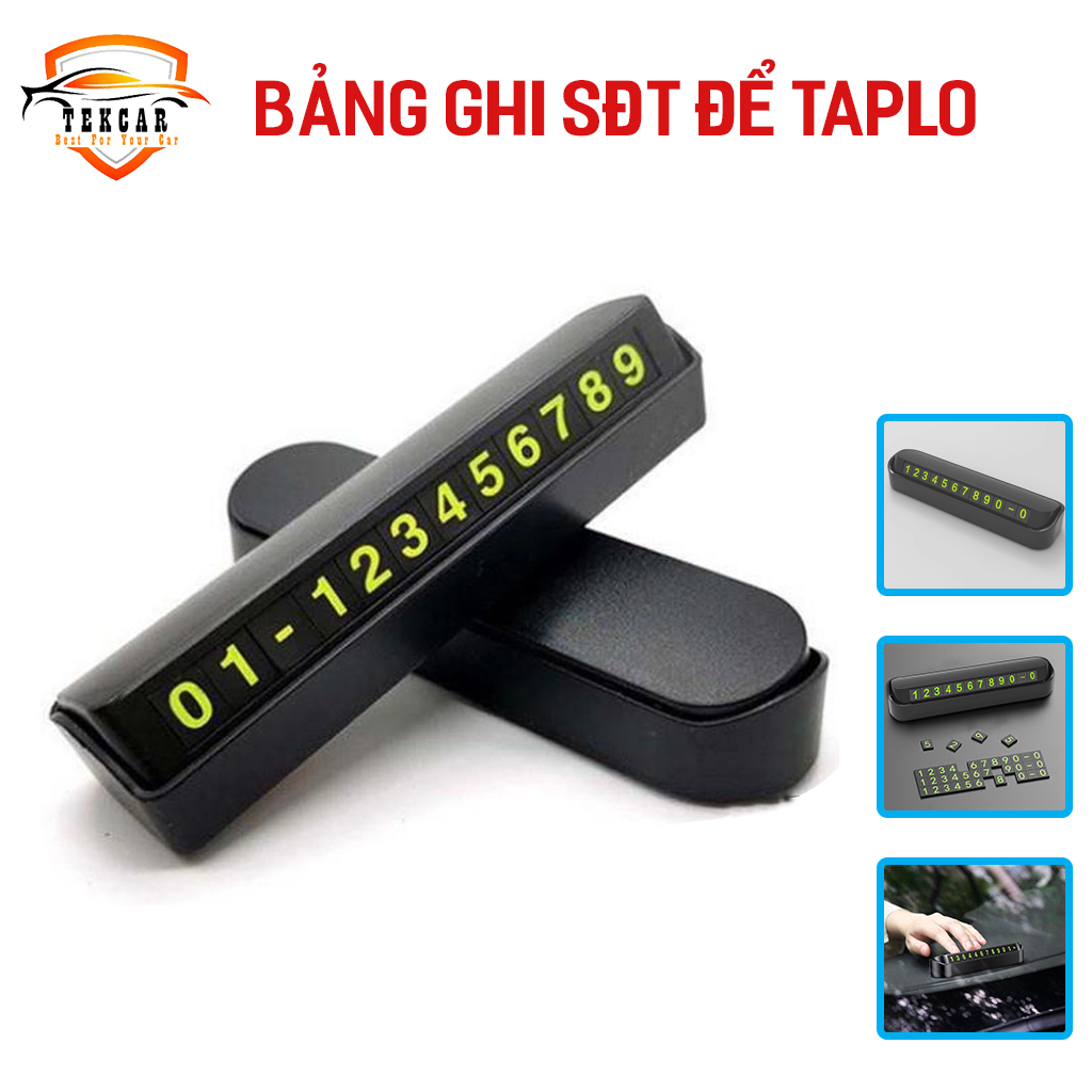 Table write phone number on automobile, table set phone number display car, leopard sđt Oto Để taplo when parking the car pattern simple