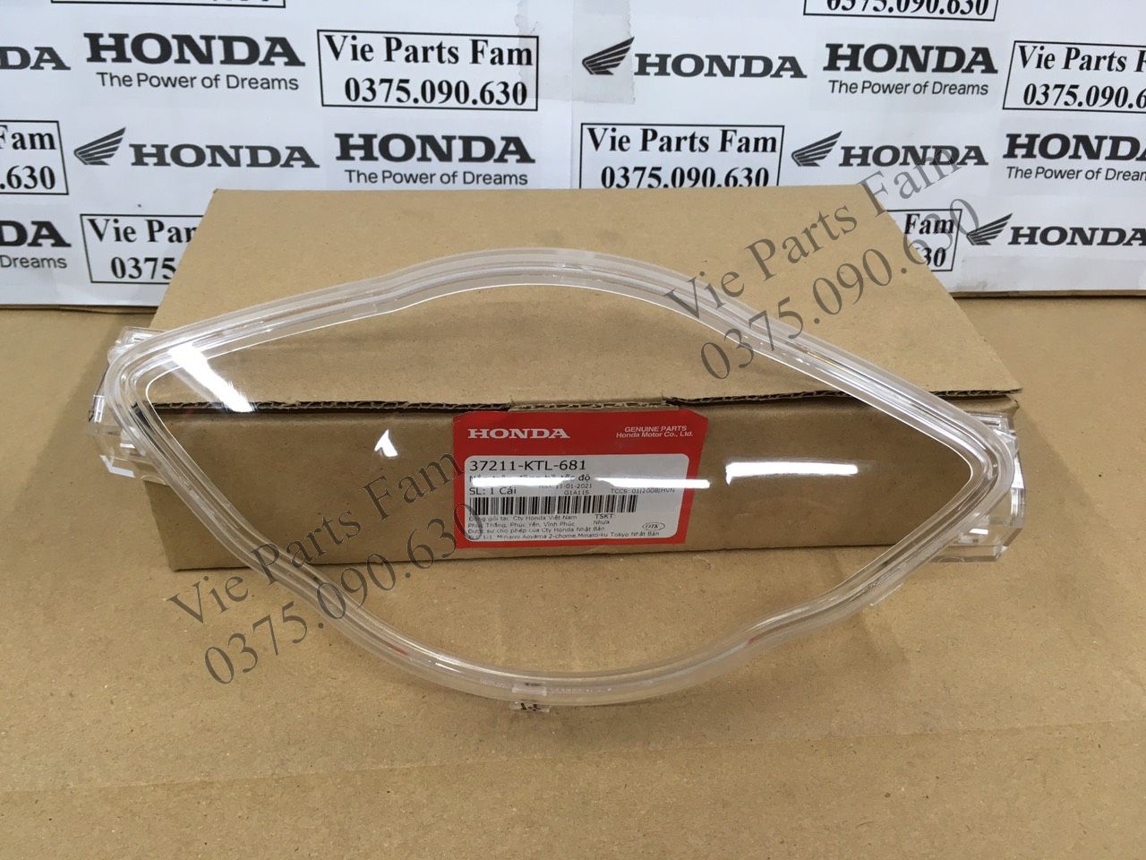 Mặt kính đồng hồ wave anpha 100-110cc chính hiệu honda mới 100%