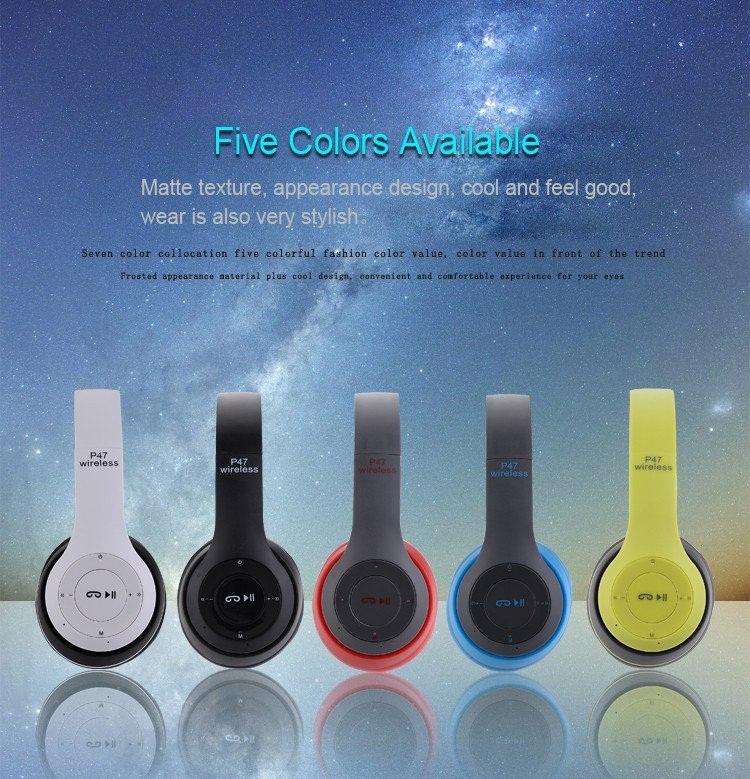 Tai nghe bluetooth chụp tai p47