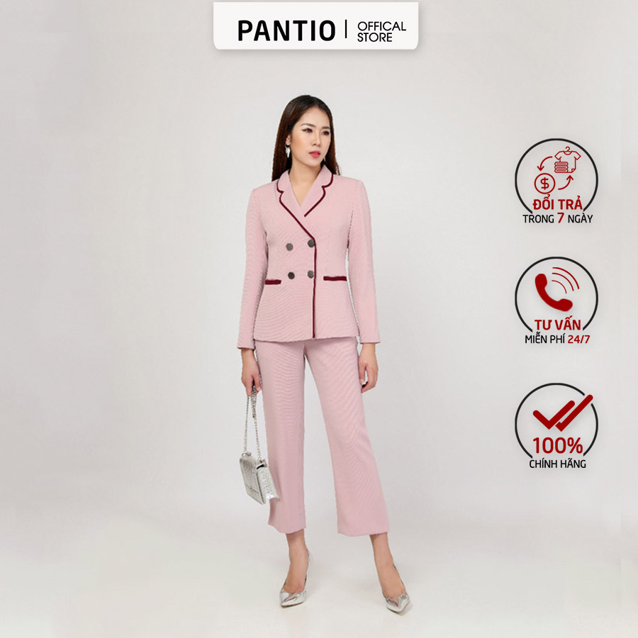 Quần dài nữ trơn chất lụa dáng suông BQD92113 - PANTIO