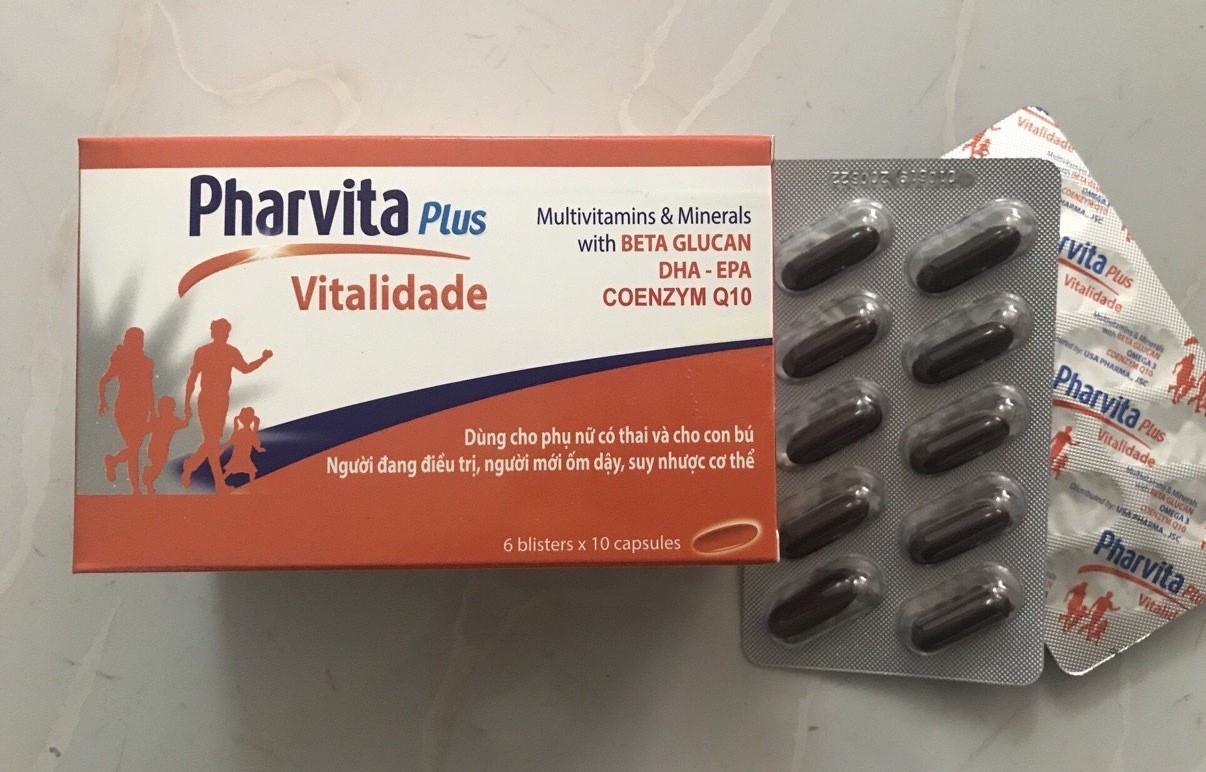 Bồi bồ cơ thể pharvita bồi bổ cơ thể, hỗ trợ người suy nhược cơ thể