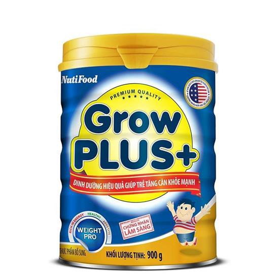 Sữa bột Nutifood Grow Plus Xanh 900g Date 2022