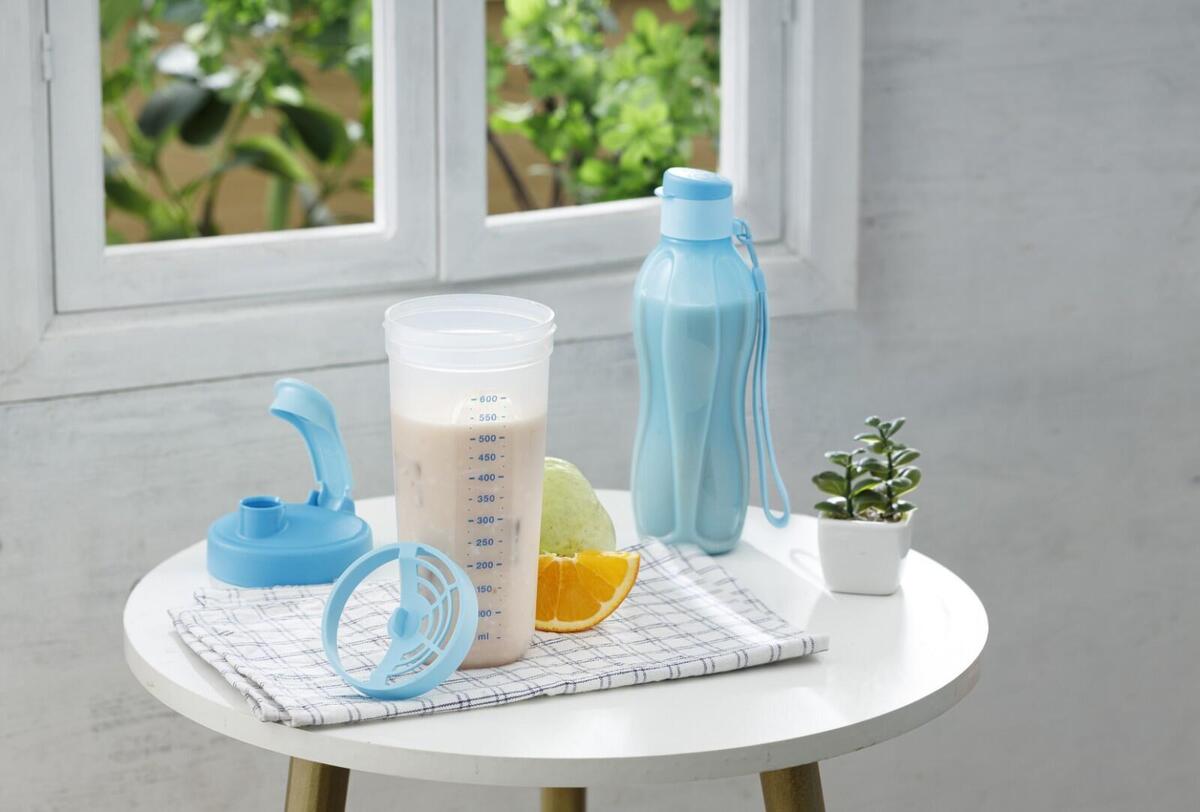 Bộ Bình Lắc & Bình Nước Thể Thao Tupperware Shake N Go - Tupperware Mall Chợ Lớn