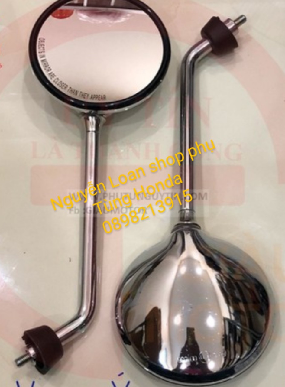 Kính chiếu hậu cho xe vespa lx _ shop phụ tùng honda