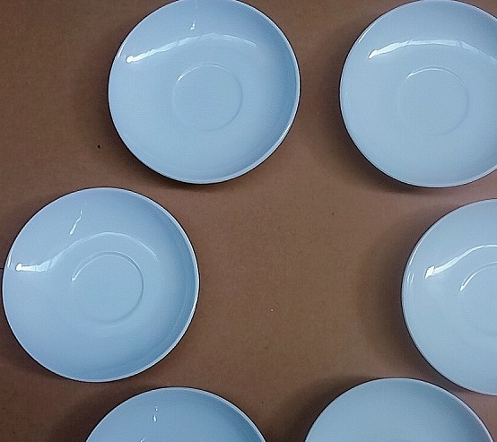 Đĩa sứ siêu trắng đường kính 10 cm