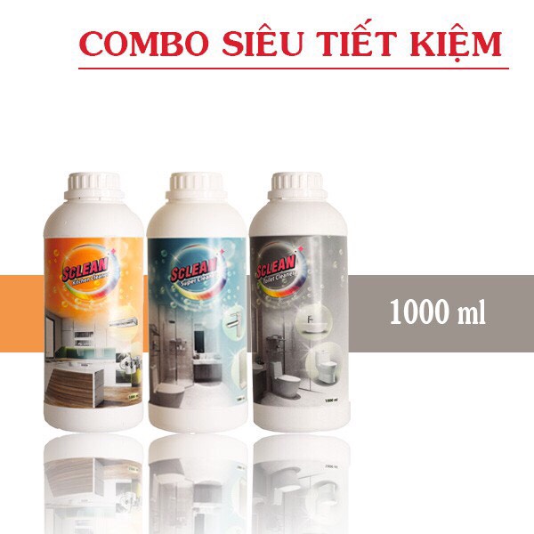 NƯỚC TẨY RỬA CAO CẤP- SCLEAN- XUẤT XỨ SINGAPORE