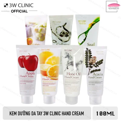 [HCM]Kem dưỡng da tay 3W Clinic Hand Cream 100ml _ 3W Clinic Chính Hãng