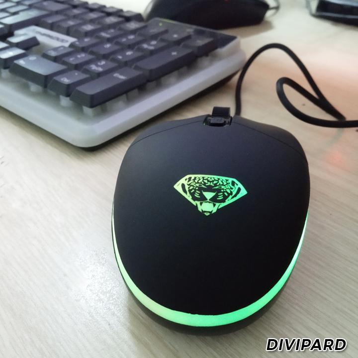 [HCM]Chuột game thủ Divipad G102 Led RGB DPI 2400