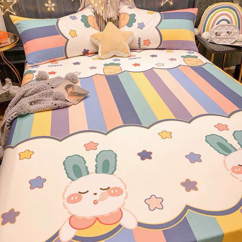 Bộ ga gối cotton cao cấp Mẫu 2021