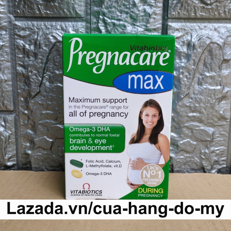 Viên uống Vitabiotics Pregnacare Max 84 viên nhập khẩu