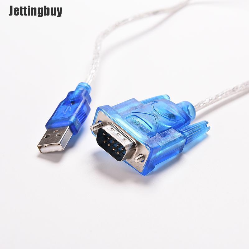 Jettingbuy USB to RS232 Serial Port 9 Pin DB9 Cable Serial COM Port Adapter Convertor
