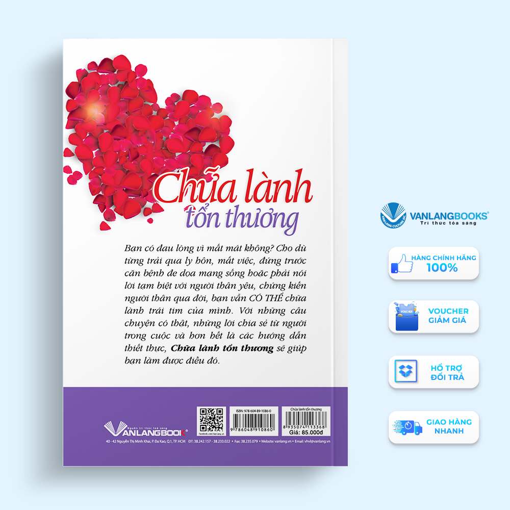 Sách - Chữa Lành Tổn Thương-Vanlangbooks