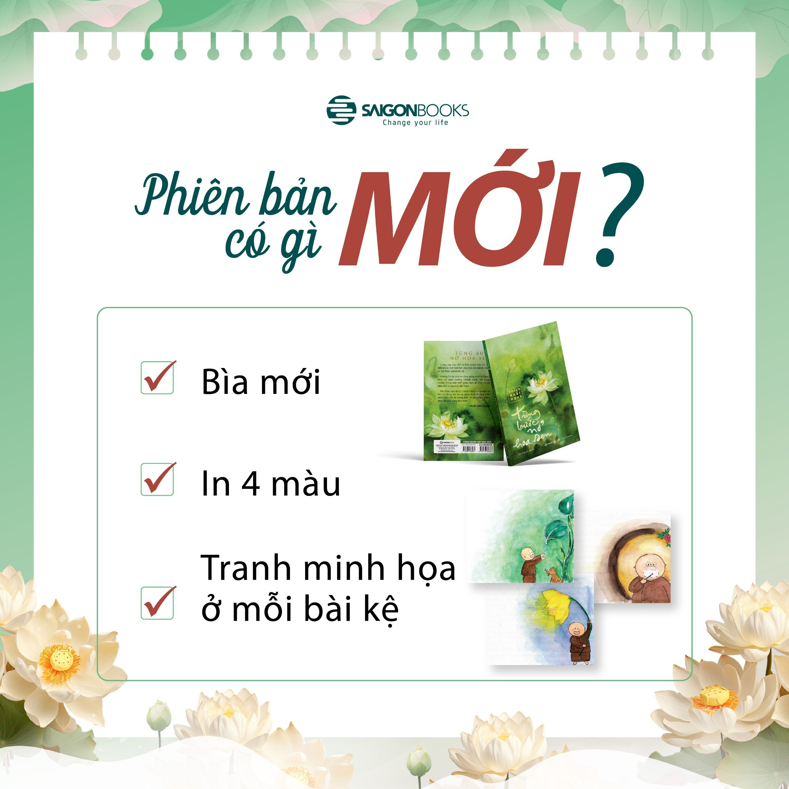 Sách Fahasa - Từng Bước Nở Hoa Sen (Phiên Bản Mới)